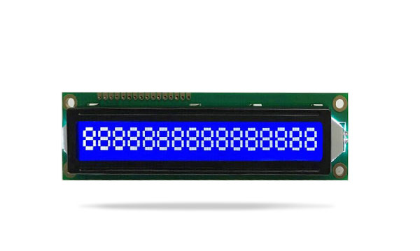 字符型液晶模塊JXD1601A-1 蘭屏白光